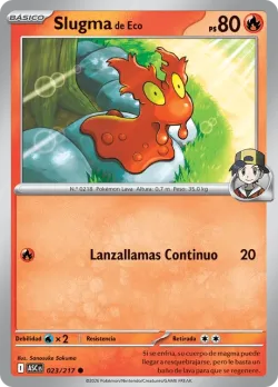 Ethan's Slugma #023/217 · Pokémon
