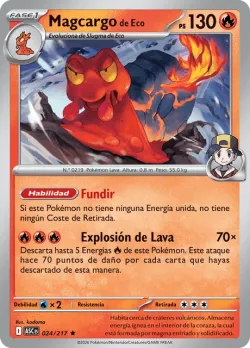 Ethan's Magcargo #024/217 · Pokémon
