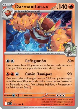 N's Darmanitan #033/217 · Pokémon