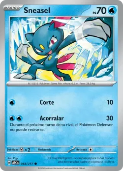 Sneasel #044/217 · Pokémon