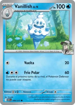 N's Vanillish #050/217 · Pokémon
