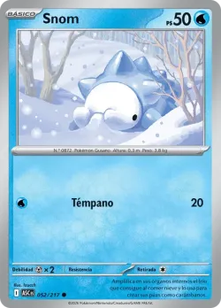 Snom #052/217 · Pokémon