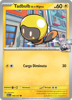 Iono's Tadbulb #069/217 · Pokémon