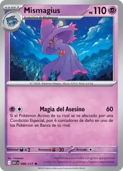 Mismagius #086/217 · Pokémon