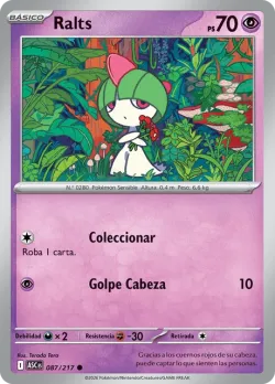 Ralts #087/217 · Pokémon