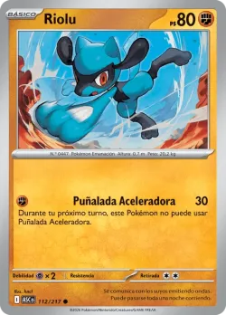 Riolu #112/217 · Pokémon