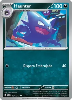 Haunter #124/217 · Pokémon