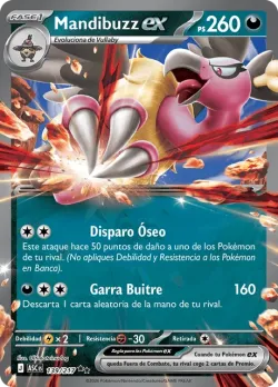 Mandibuzz ex #139/217 · Pokémon