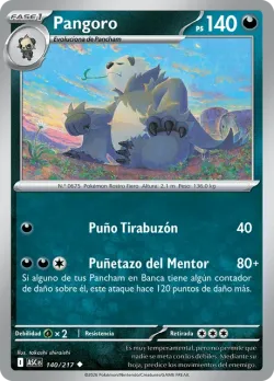 Pangoro #140/217 · Pokémon