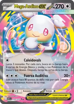 Mega Audino ex #172/217 · Pokémon