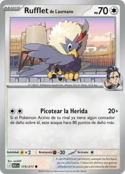 Larry's Rufflet #173/217 · Pokémon