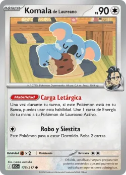 Larry's Komala #175/217 · Pokémon