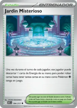 Mystery Garden #194/217 · Pokémon
