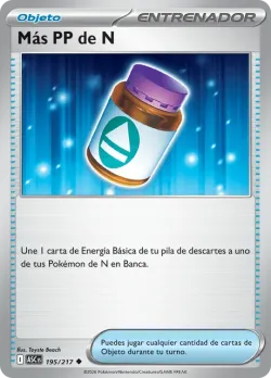 N's PP Up #195/217 · Pokémon