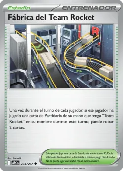 Team Rocket's Factory #203/217 · Pokémon