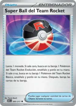 Team Rocket's Great Ball #205/217 · Pokémon