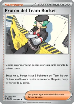 Team Rocket's Proton #208/217 · Pokémon