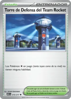 Team Rocket's Watchtower #210/217 · Pokémon
