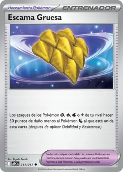 Thick Scale #211/217 · Pokémon