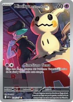 Team Rocket's Mimikyu #238/217 · Pokémon