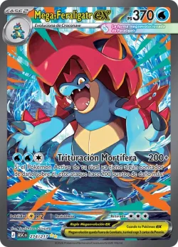 Mega Feraligatr ex 「ASC 274」「ES」