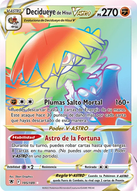 Hisuian Decidueye VSTAR 「ASR 195」「ES」