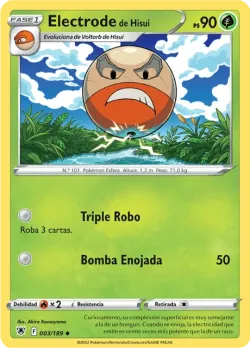 Hisuian Electrode #003/189 · Pokémon
