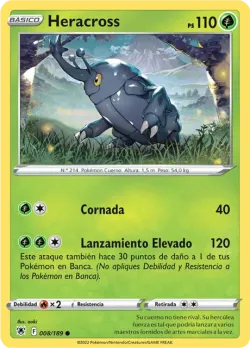 Heracross #008/189 · Pokémon