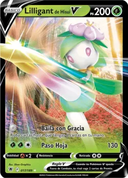 Hisuian Lilligant V #017/189 · Pokémon