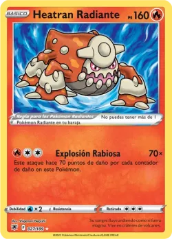 Radiant Heatran #027/189 · Pokémon