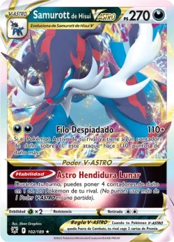 Hisuian Samurott VSTAR #102/189 · Pokémon