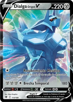 Origin Forme Dialga V #113/189 · Pokémon