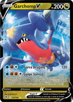 Garchomp V #117/189 · Pokémon