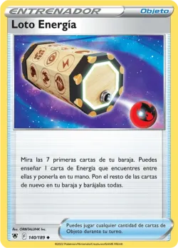 Energy Loto #140/189 · Pokémon