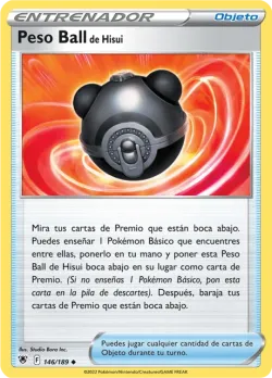 Hisuian Heavy Ball #146/189 · Pokémon