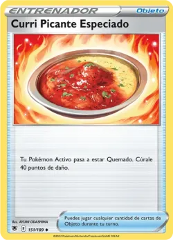 Spicy Seasoned Curry #151/189 · Pokémon