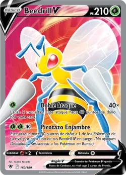 Beedrill V #160/189 · Pokémon