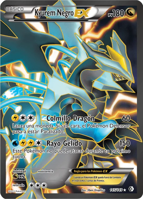 Black Kyurem-EX 「BCR 145」「ES」