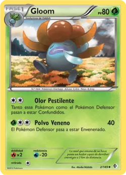 Gloom #2/149 · Pokémon
