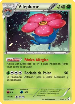 Vileplume #3/149 · Pokémon