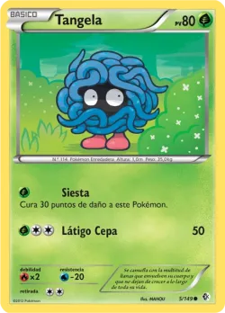 Tangela #5/149 · Pokémon