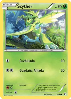 Scyther #7/149 · Pokémon