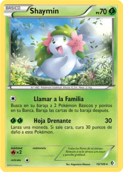 Shaymin #10/149 · Pokémon