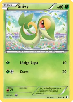 Snivy #11/149 · Pokémon