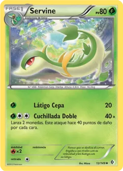 Servine #12/149 · Pokémon