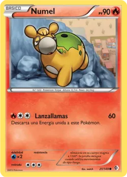 Numel #21/149 · Pokémon