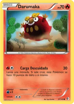Darumaka #27/149 · Pokémon