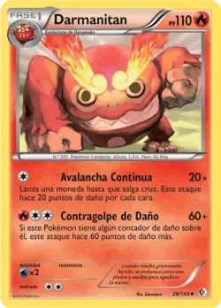 Darmanitan #28/149 · Pokémon
