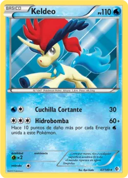 Keldeo #47/149 · Pokémon