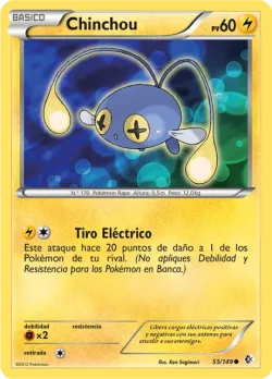 Chinchou #55/149 · Pokémon
